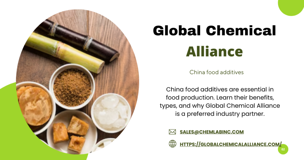 China food additives